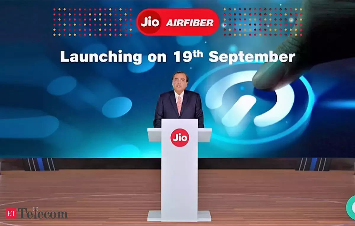 Mukesh Ambani's Bold Plans Unveiled : Jio AirFiber Launch to Revolutionize Broadband