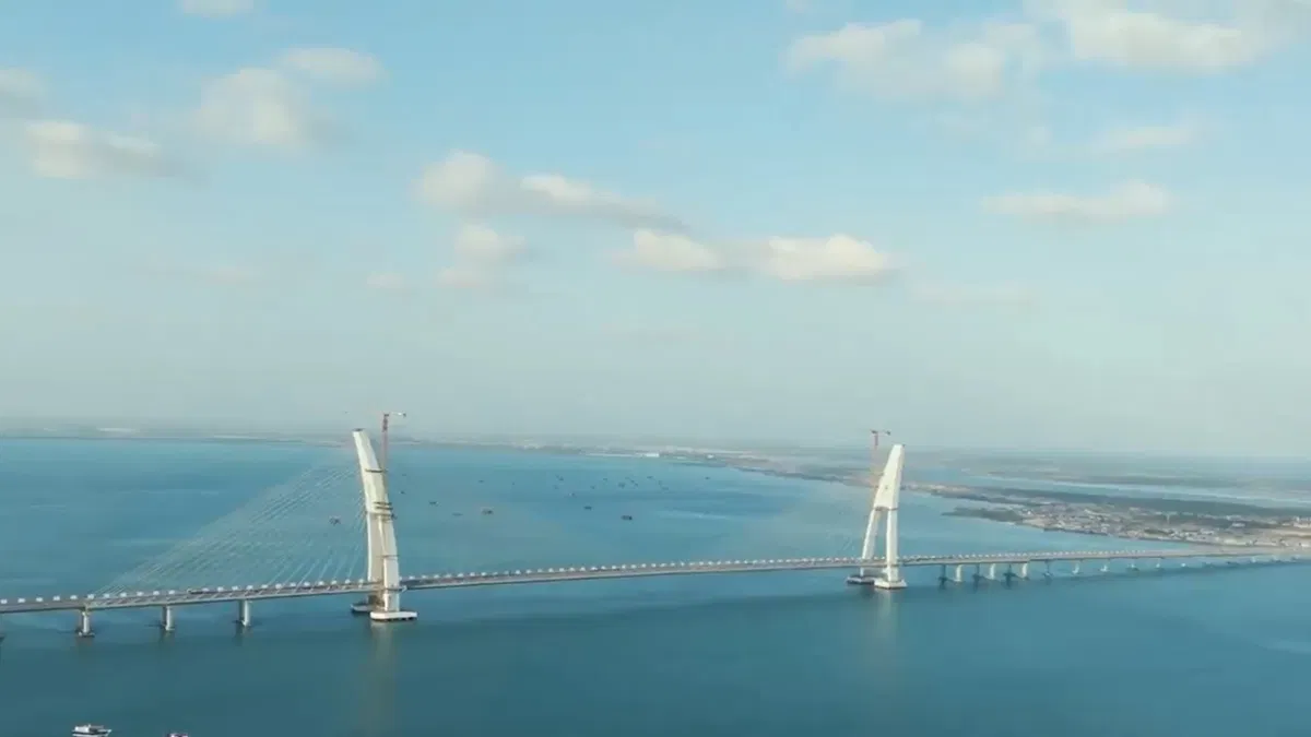 India's Longest Cable-Stayed Bridge, Sudarshan Setu, Inaugurated by Prime Minister Modi