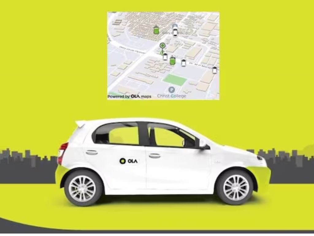 Ola Launches Ola Maps, Ditches Google Maps