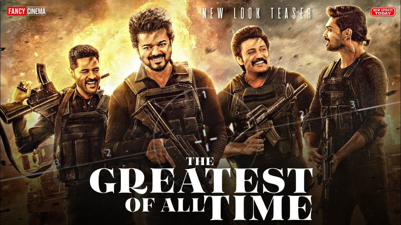 Thalapathy Vijay's The GOAT Smashes Box Office on Day 1 with ₹126 Crores