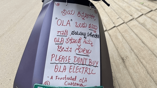 Bengaluru Woman Warns Others Against Buying Ola E-Scooter
