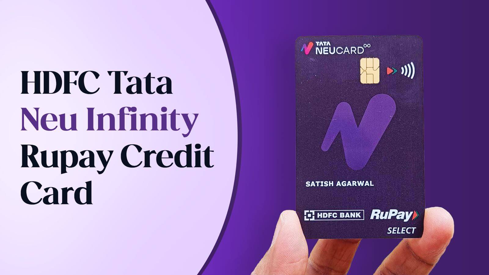 HDFC Tata Neu Infinity Rupay Credit Card