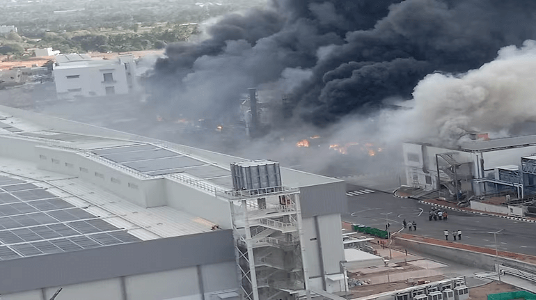 Tata Electronics Resumes Work After Fire Incident