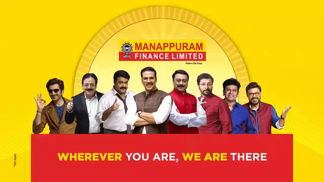 Manappuram Finance Shares Drop 18% After RBI Cracks Down on Subsidiary