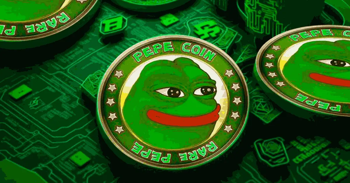 Pepe Coin Soars 95% in a Day, Becomes Third Largest Memecoin