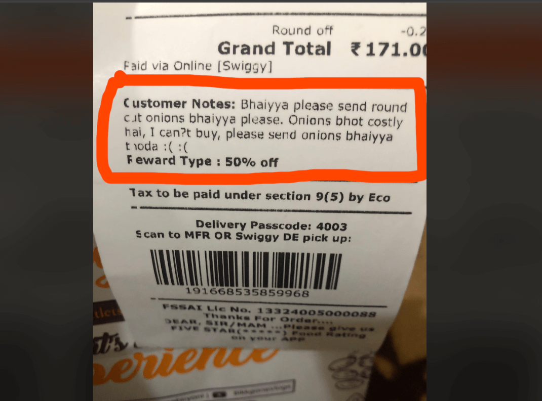 Delhi Man’s Unusual Request for Extra Onions Highlights Soaring Prices