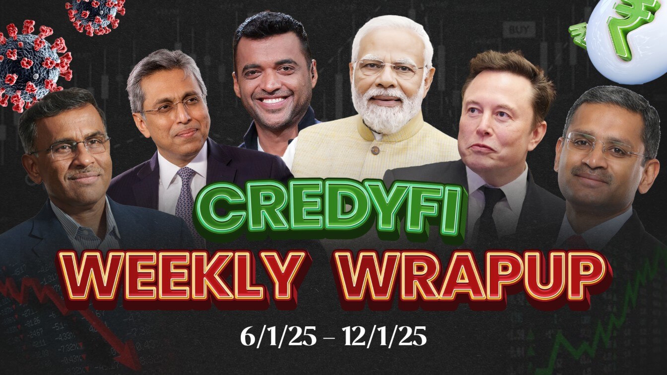 Credyfi Weekly Wrapup (6/1/25 - 12/1/25) 