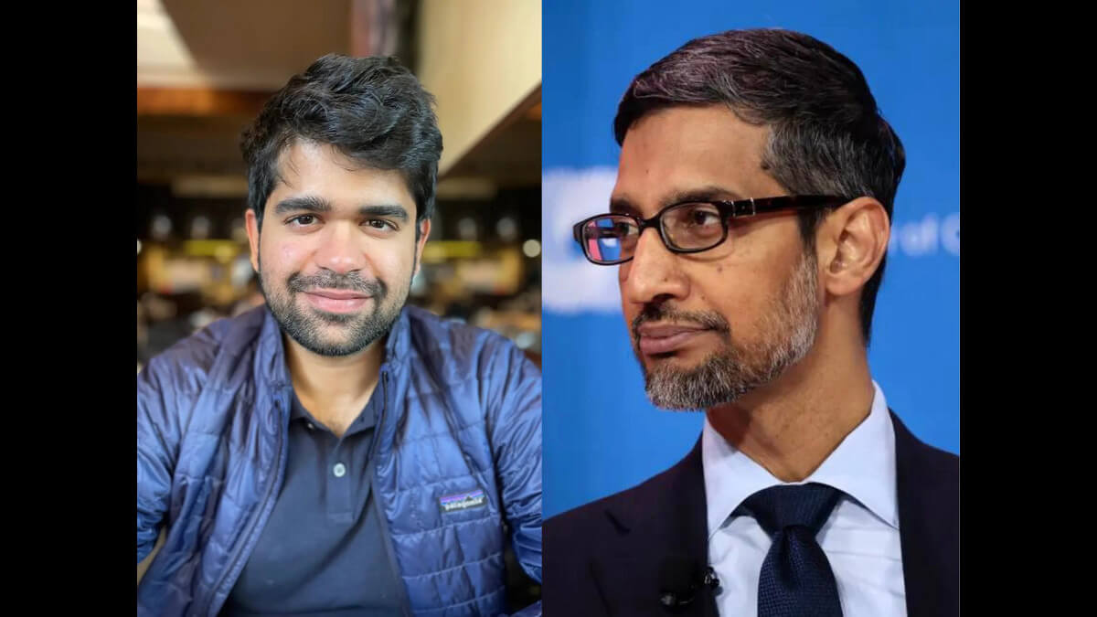 Chennai Boys Sundar Pichai and Aravind Srinivas Meet in Paris, Internet Reacts