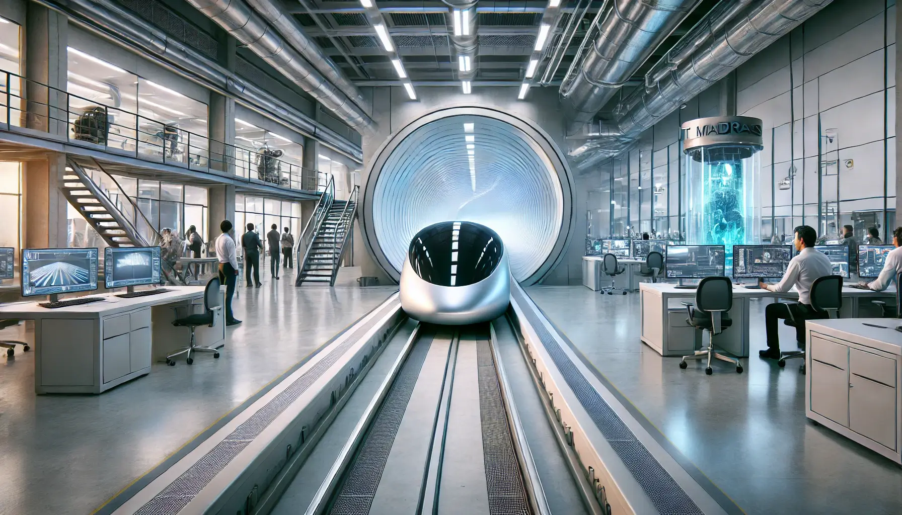 India Unveils First Hyperloop Test Track at IIT Madras