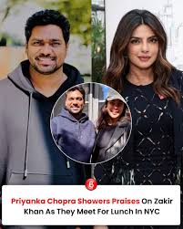 Priyanka Chopra and Zakir Khan: A Lunch to Remember