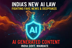भारत के नए AI सामग्री लेबलिंग नियम