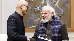 माइक्रोसॉफ्ट का भारत में 17.5 बिलियन डॉलर का एआई निवेश