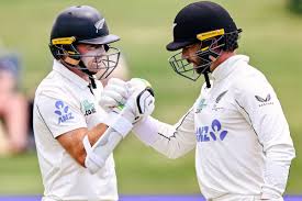 Historic Milestone in Test Cricket: Latham and Conway Shine