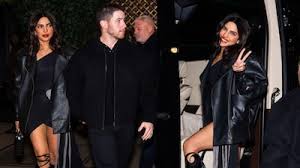 Priyanka Celebrates Nick Jonas’ Tour Wrap in NYC