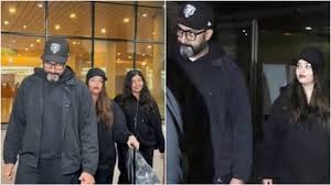 Bachchans' Stylish Airport Return After New Year Vacation