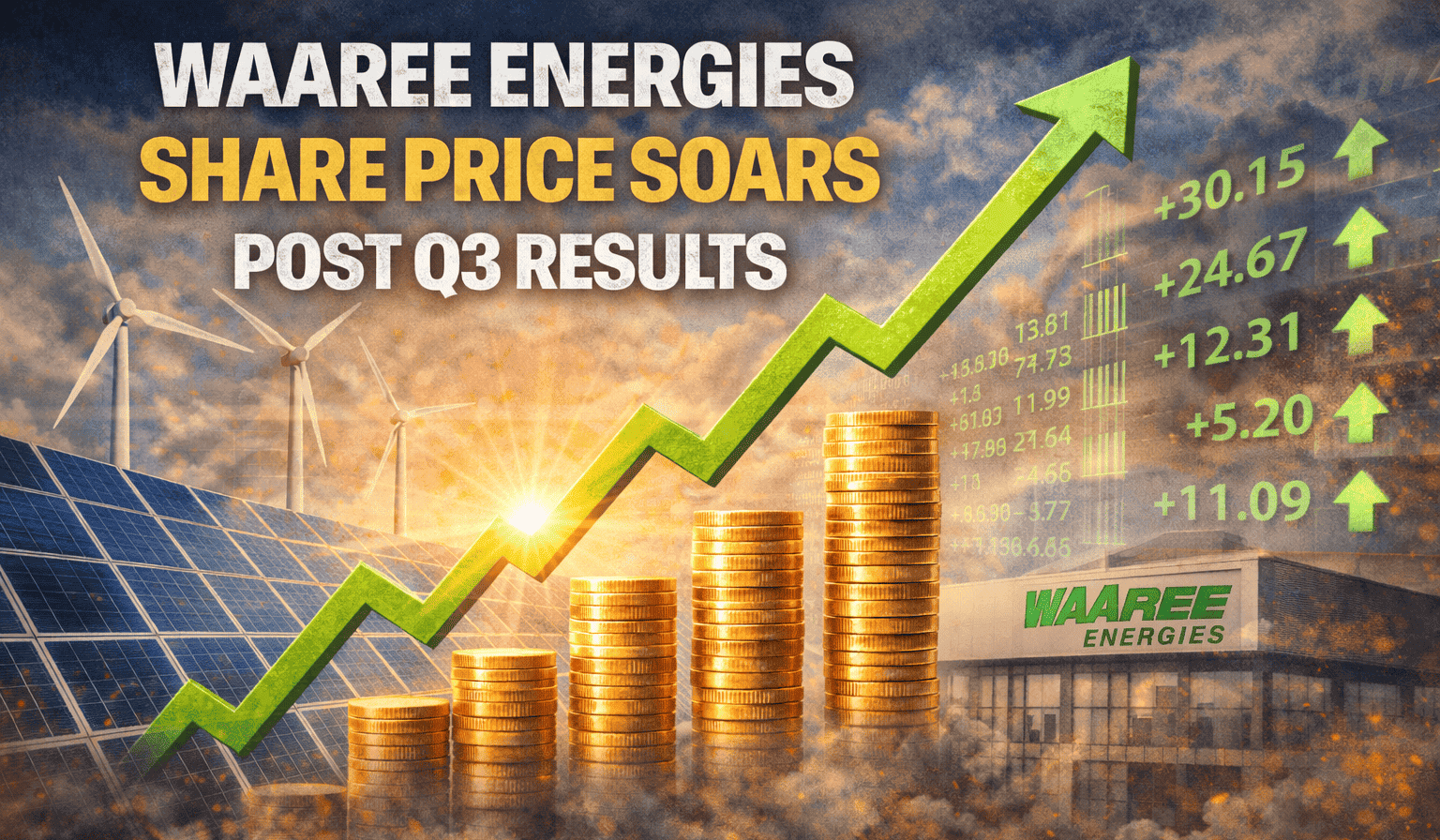 Waaree Energies Share Price Soars Post Q3 Results