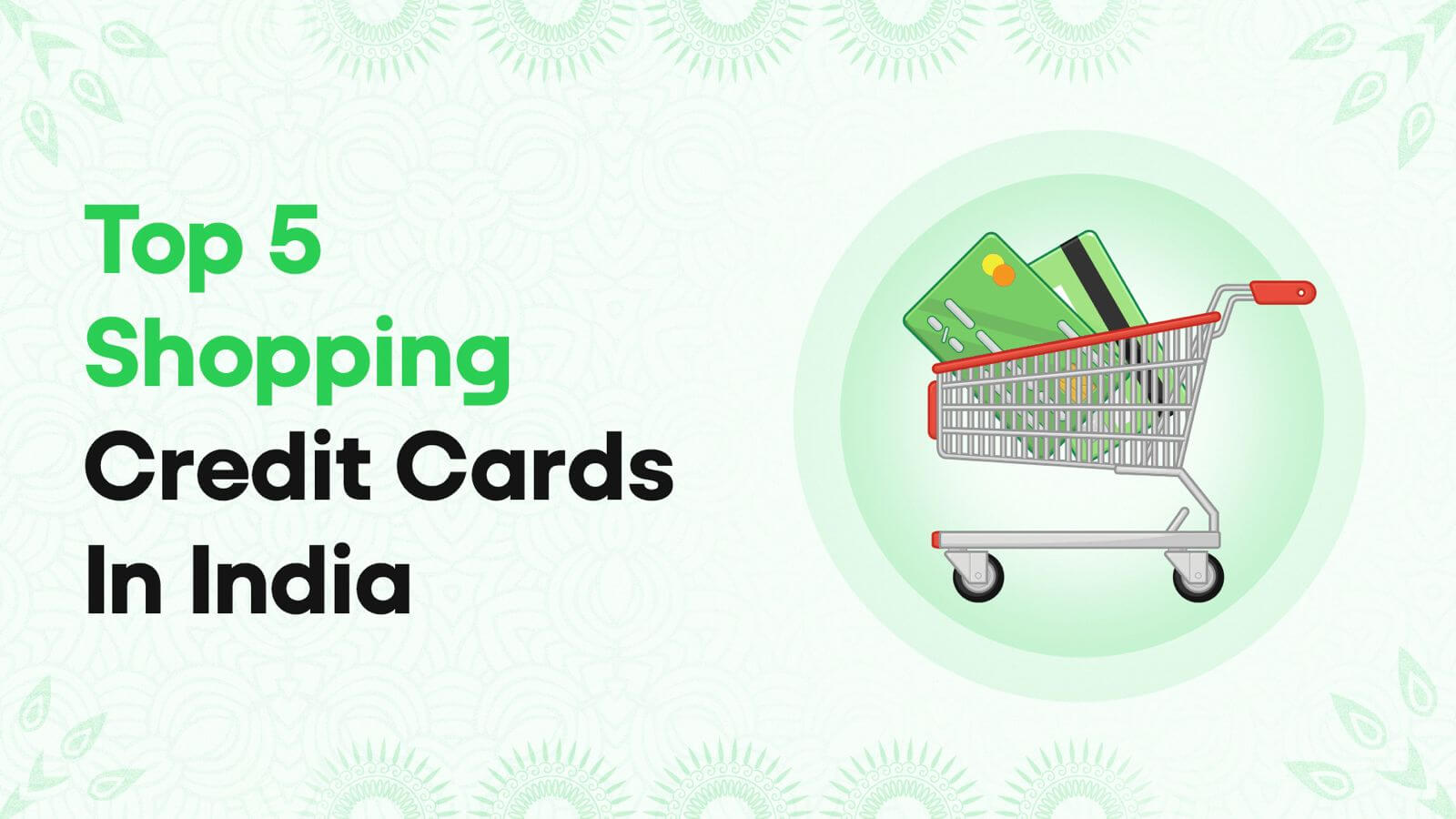 Top 5 Credit Cards for Online & Offline Shopping in India