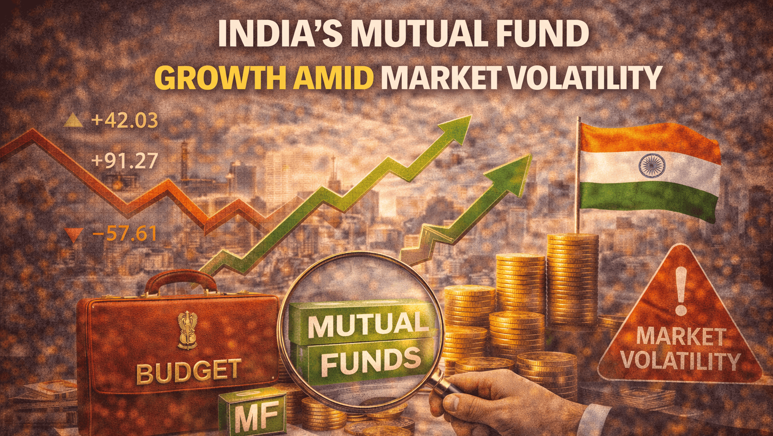 India's Mutual Fund Growth Amid Market Volatility
