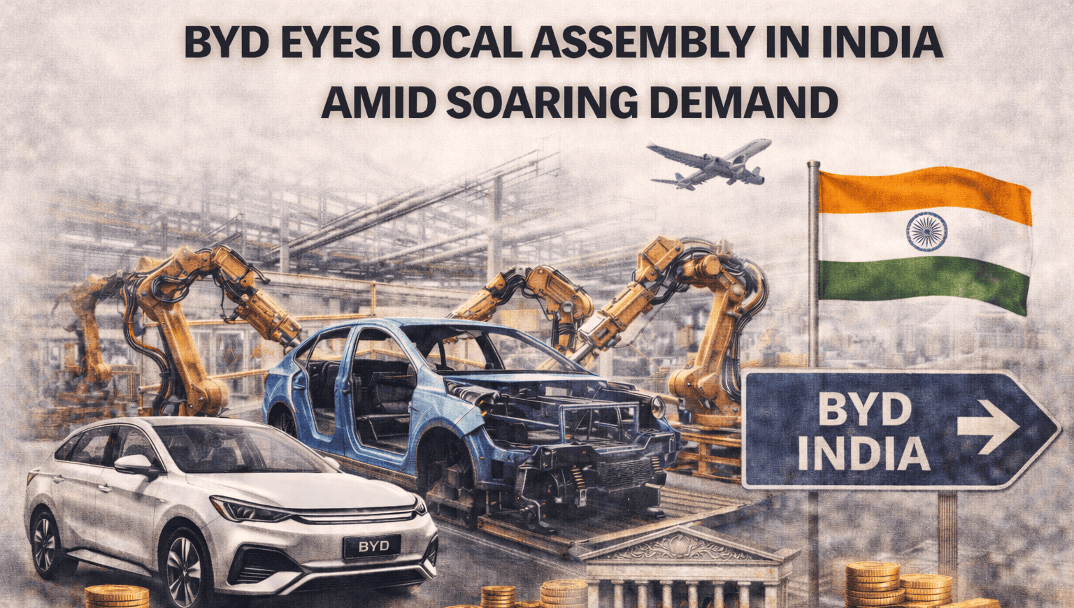 BYD Eyes Local Assembly in India Amid Soaring Demand