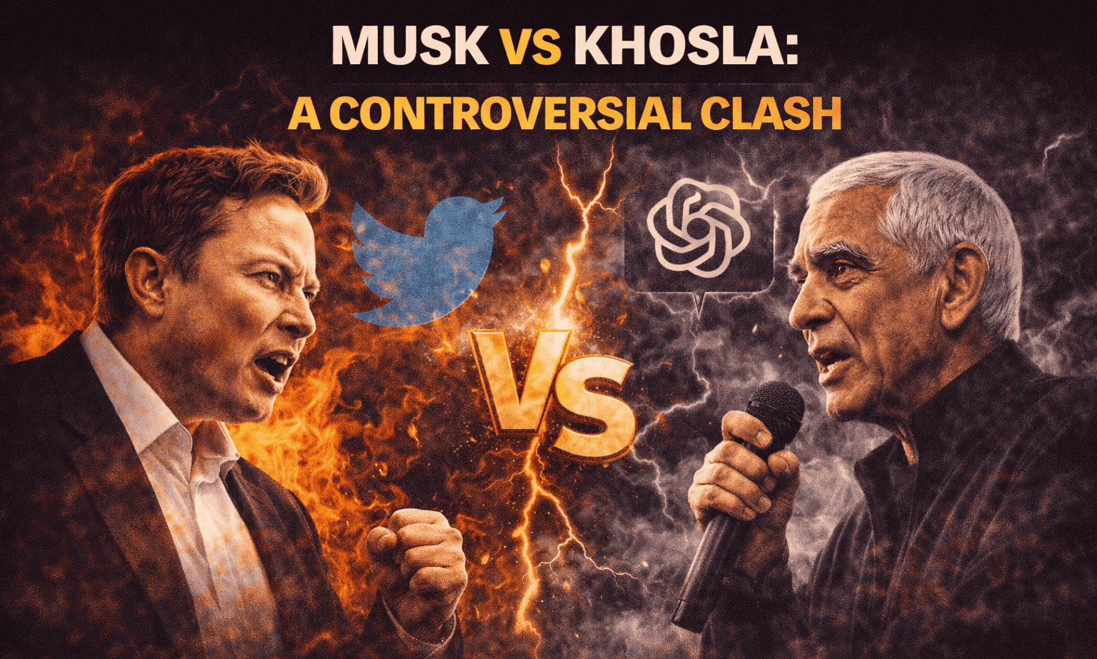 Musk vs Khosla: A Controversial Clash