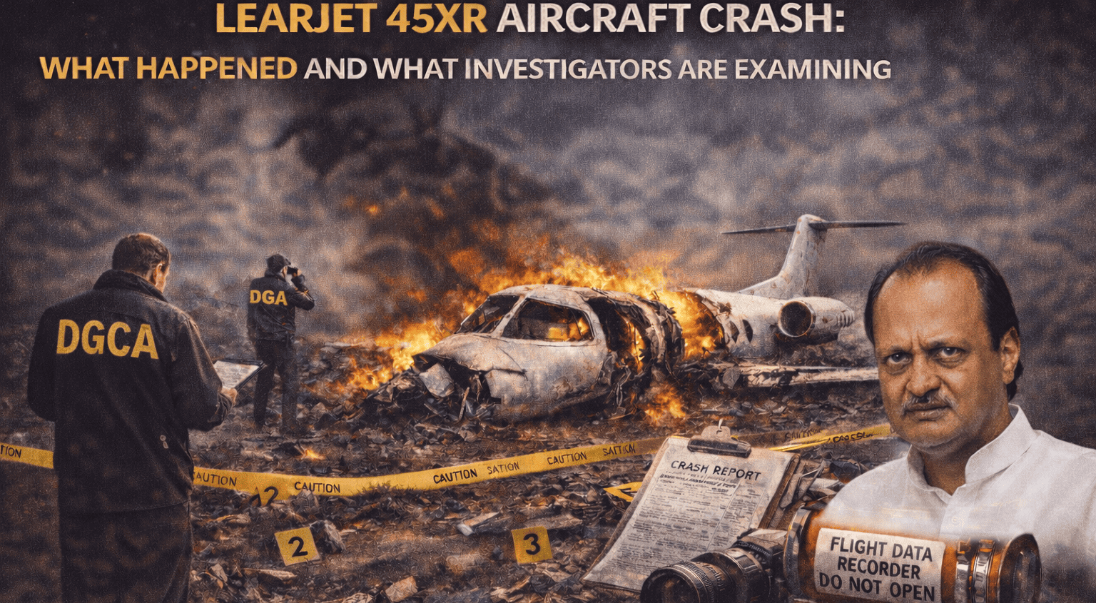 Learjet 45XR Aircraft Crash: What Happened and What Investigators Are Examining