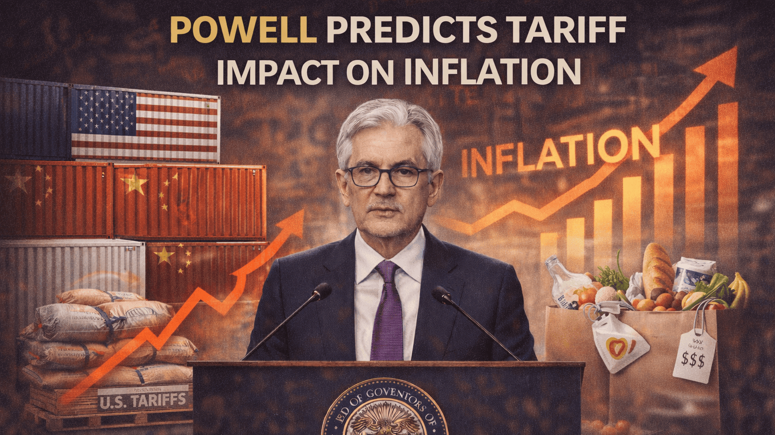 पॉवेल ने टैरिफ के प्रभाव पर महंगाई की भविष्यवाणी की