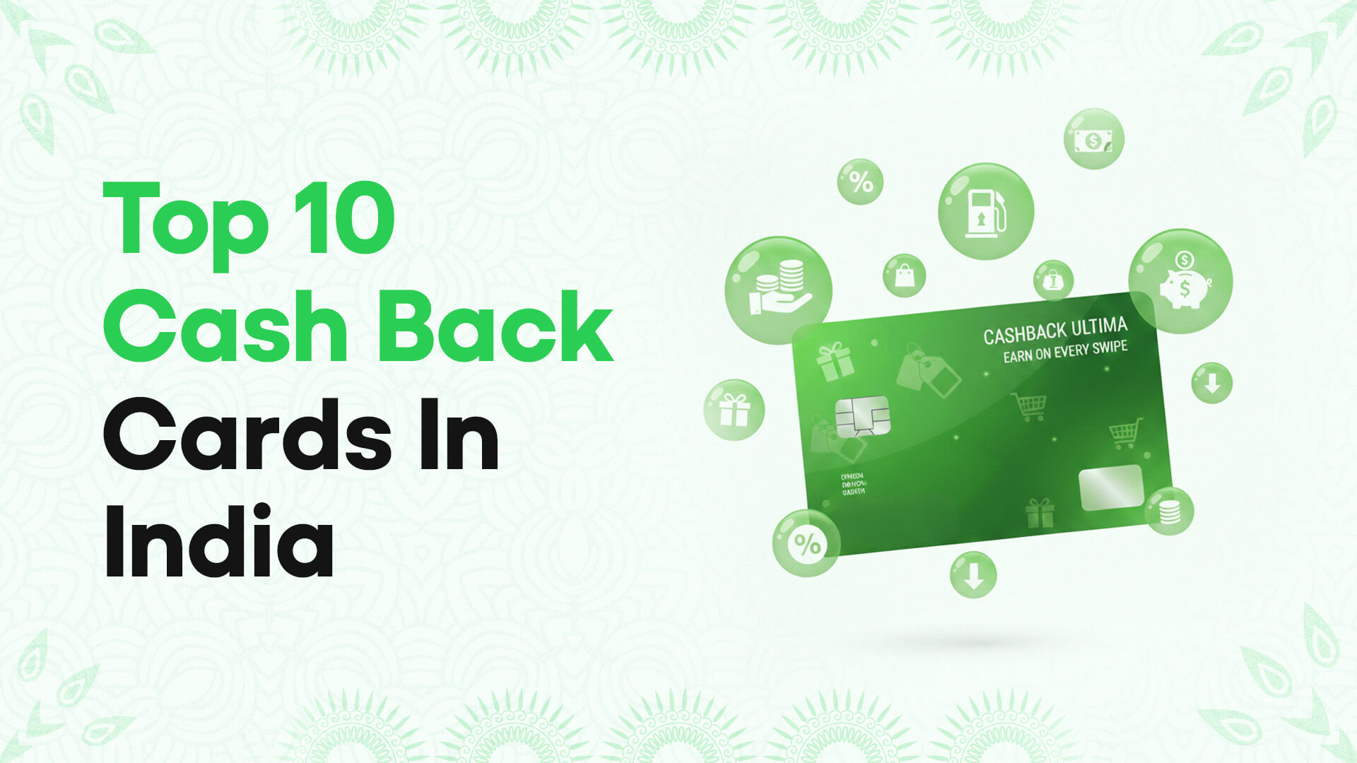 Top 10 Best Cashback Credit Cards in India