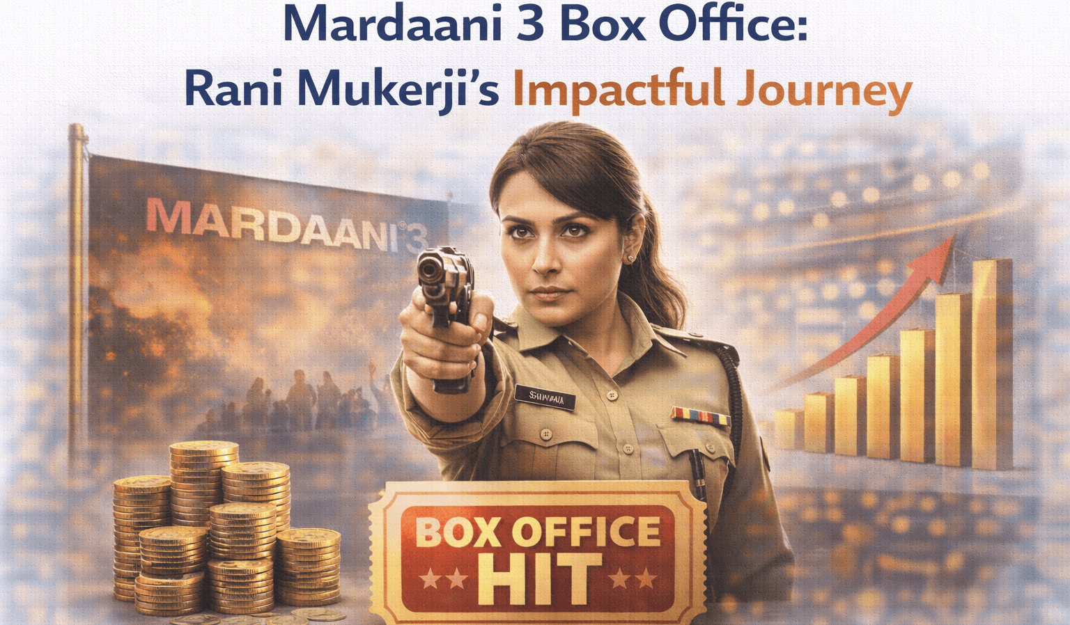 मार्डानी 3 बॉक्स ऑफिस: रानी मुखर्जी की प्रभावशाली यात्रा