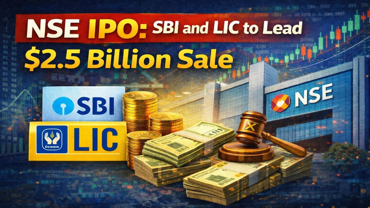 NSE आईपीओ: SBI और LIC का $2.5 बिलियन बिक्री में नेतृत्व