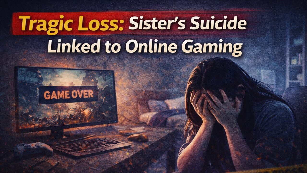 Tragic Loss: Sister's Suicide Linked to Online Gaming