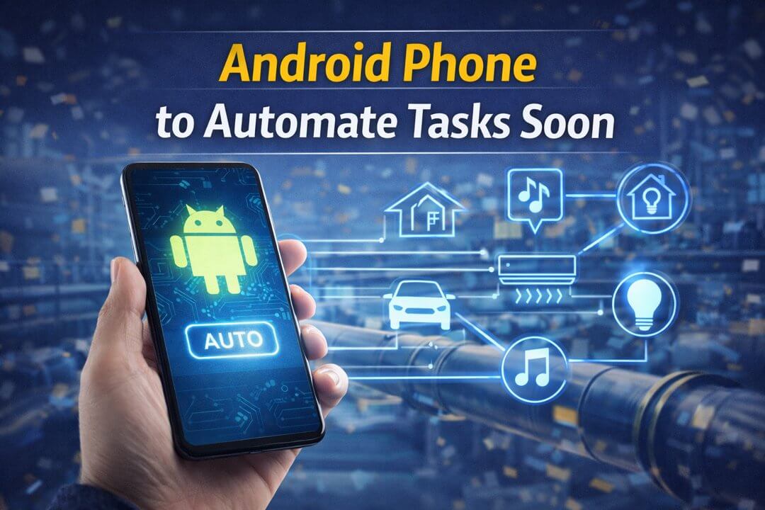 Android Phone to Automate Tasks Soon