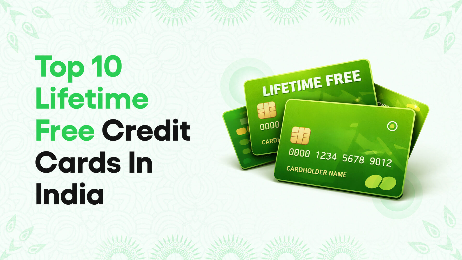 Top 10 Lifetime free Credit Card