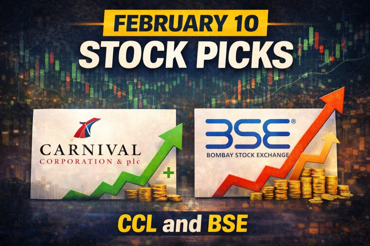 फरवरी 10 के लिए शेयर खरीदारी की सिफारिशें: CCL और BSE