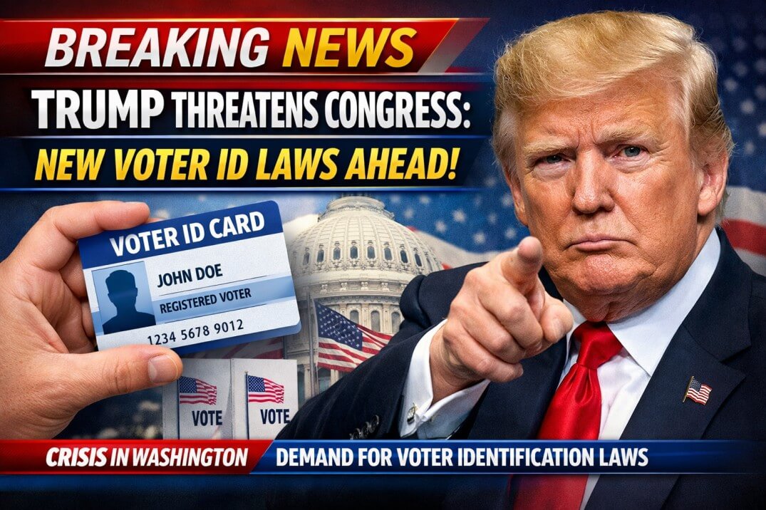 Trump Threatens Congress: New Voter ID Laws Ahead