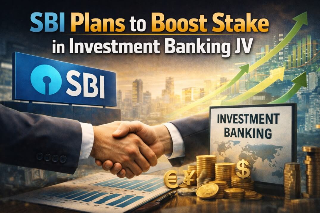 SBI Plans to Boost Stake in Investment Banking JV