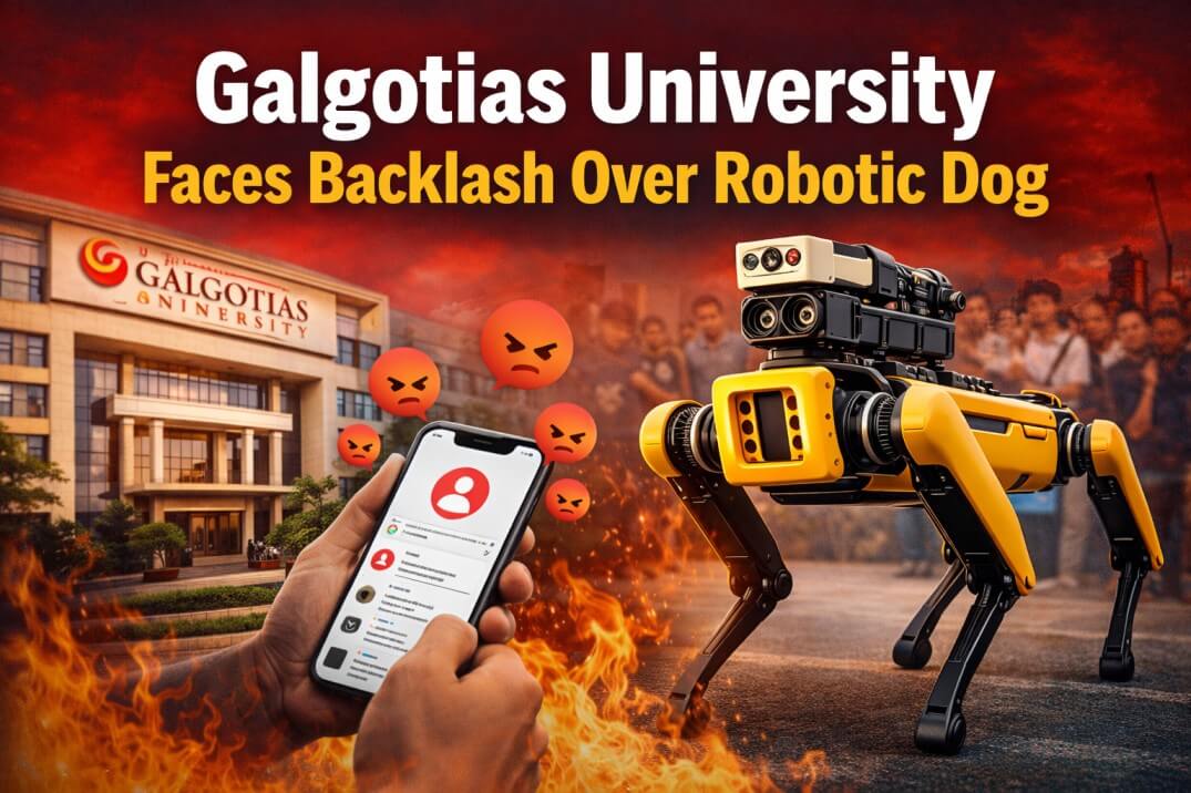 Galgotias University Faces Backlash Over Robotic Dog