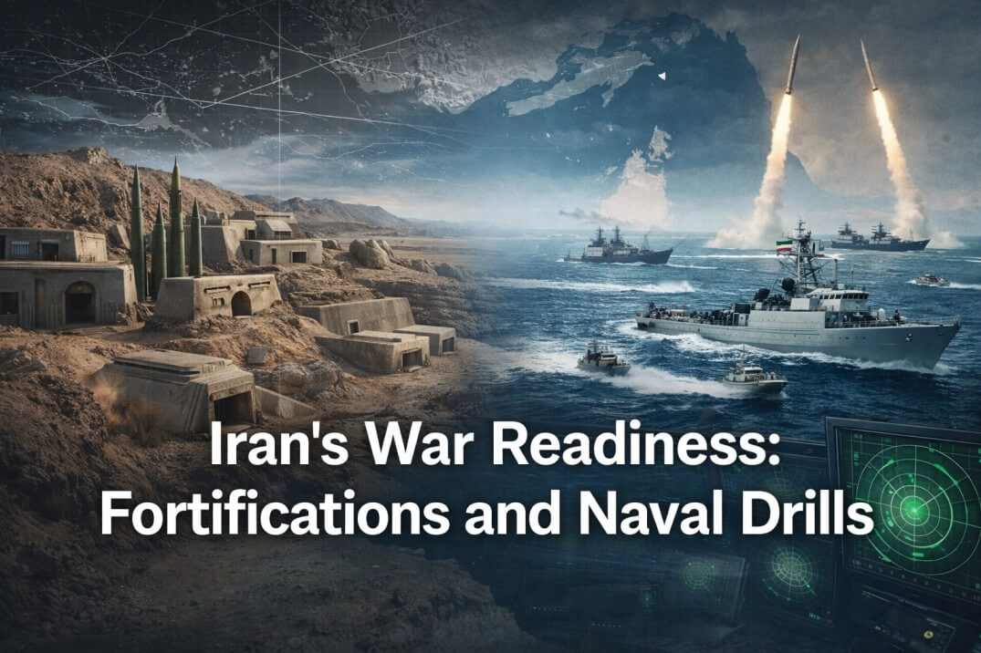 Iran's War Readiness: Fortifications and Naval Drills