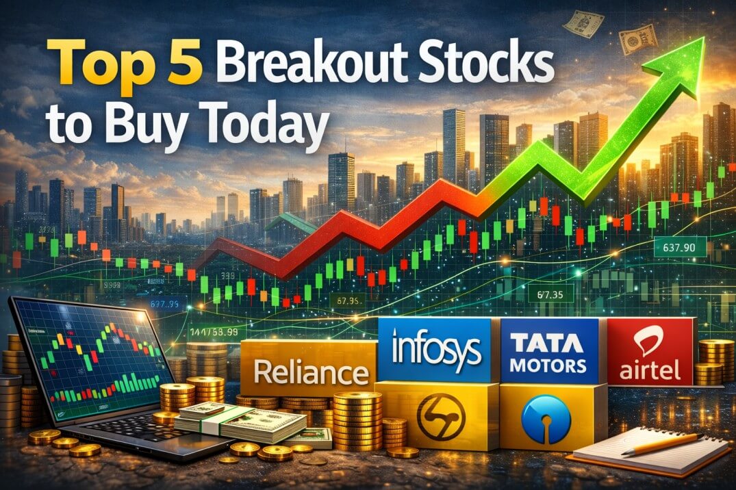 Top 5 Breakout Stocks to Buy Today
