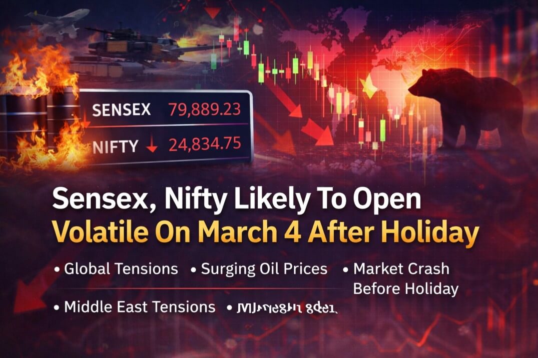 Stock Market Opening Outlook: Sensex, Nifty May Open Volatile on March 4 After Global Shock