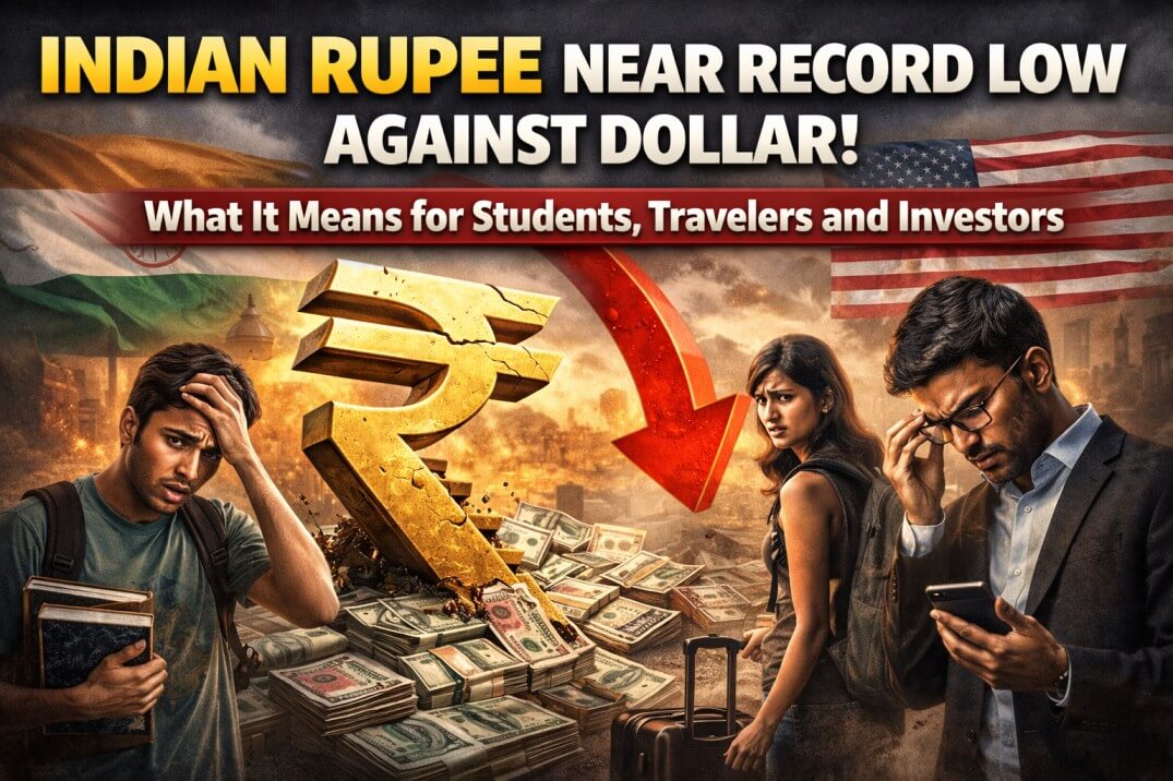 डॉलर के मुकाबले रिकॉर्ड निचले स्तर पर रुपया, छात्रों और यात्रियों पर क्या होगा असर?