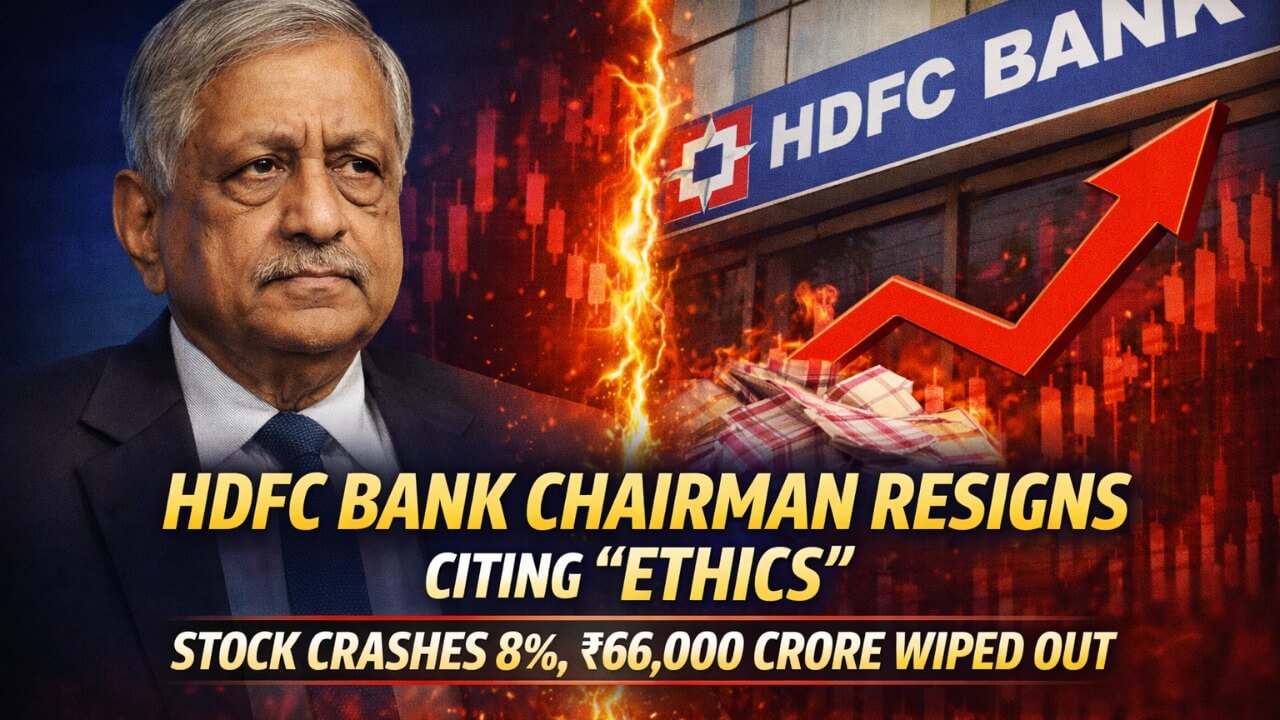 HDFC Bank Chairman Resigns Citing 