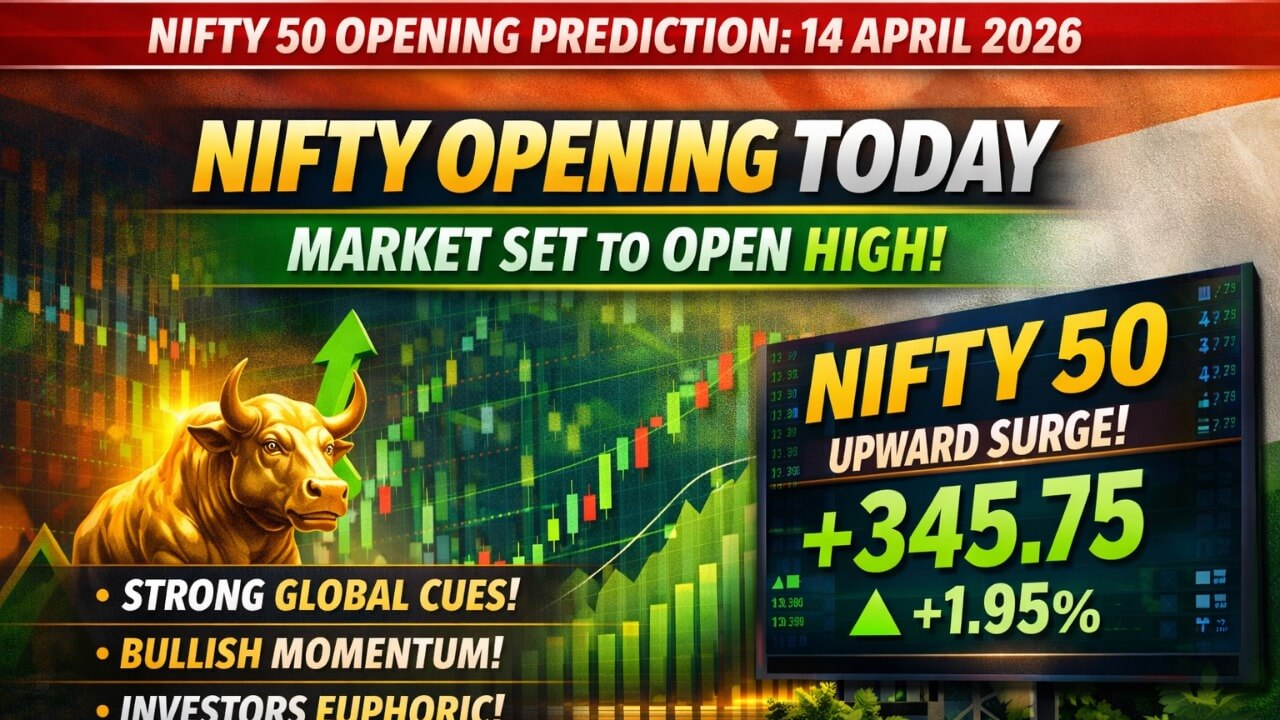 Nifty 50 Opening Prediction for 14 April 2026: Gap-Down Start Likely Amid Holiday-Shortened Week, Geopolitical Tensions