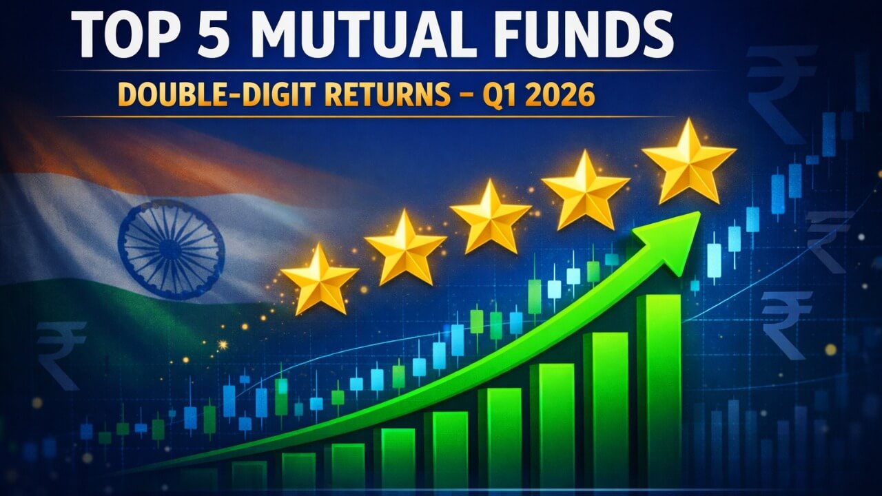 Top 5 Mutual Funds That Delivered Double-Digit Returns in Q1 2026