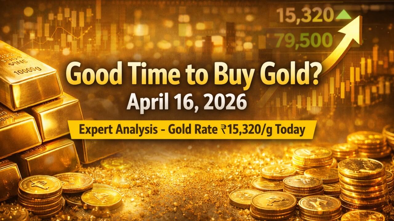 Gold Rate Today: Is It a Good Time to Buy Gold? Experts Weigh In – April 16, 2026