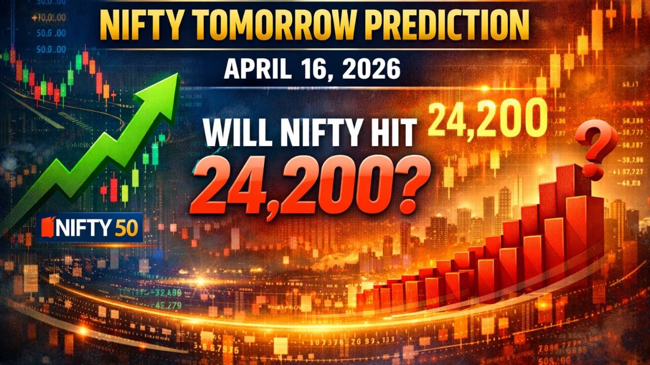 Nifty 50 Tomorrow: Will Nifty Hit 24,200? Gap-Up Opening Signals Strong Rally Ahead