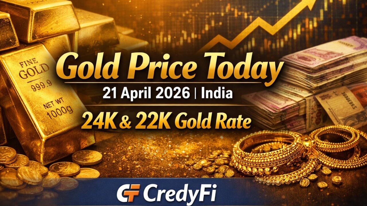 Gold Price Today in India on 21 April 2026: 24K and 22K Rates Steady After Akshaya Tritiya