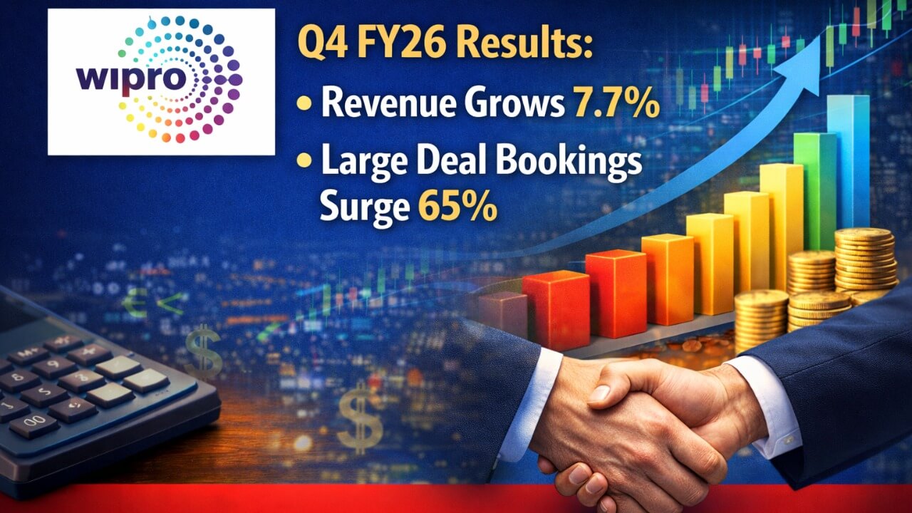 Wipro Q4 FY26: Revenue Up 7.7% YoY, Board Approves ₹15,000 Crore Share Buyback