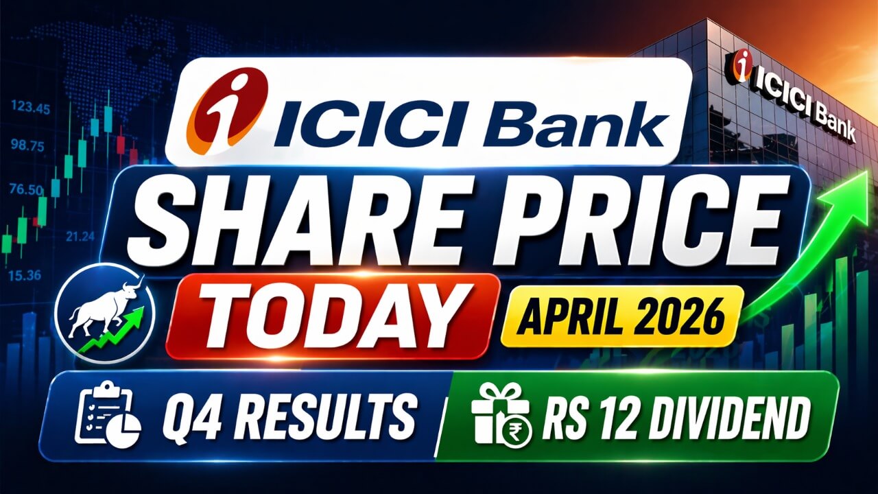 ICICI Bank Share Price Today: Q4 FY26 Results Out, Dividend of Rs 12 Announced; Stock at Rs 1,363