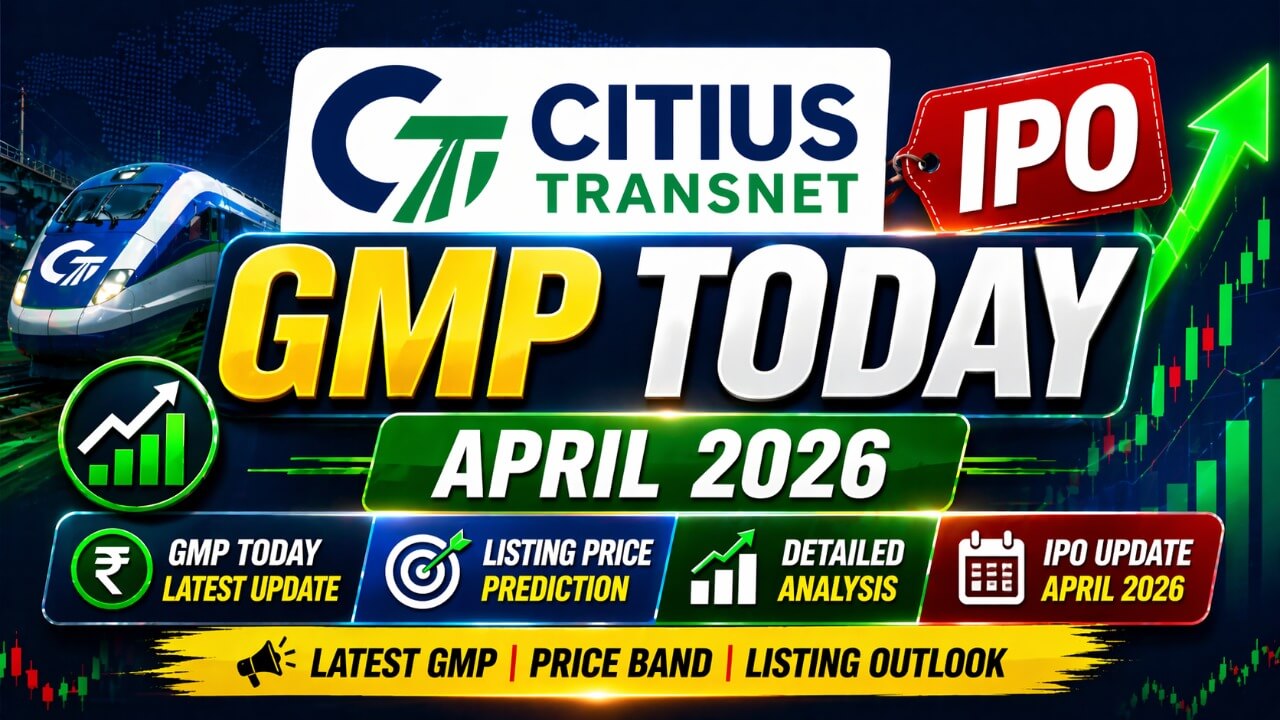 Citius Transnet IPO GMP आज: Grey Market Premium, IPO डेट, प्राइस बैंड और अलॉटमेंट स्टेटस