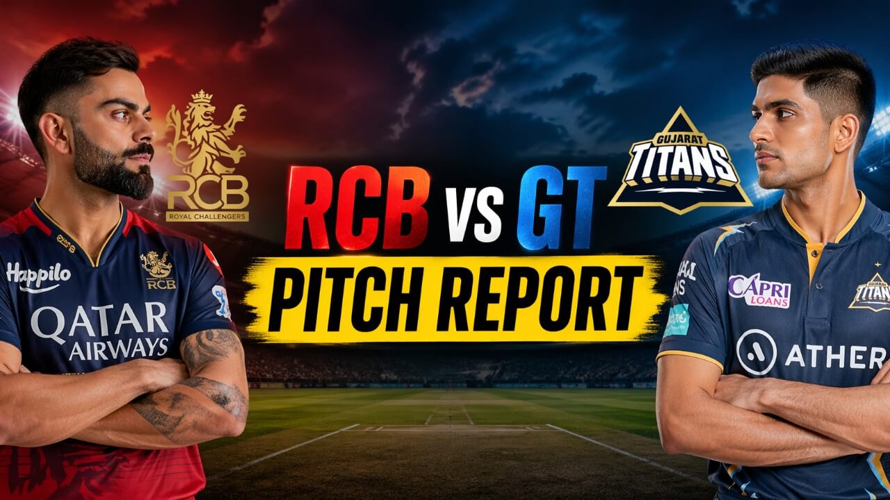 IPL 2026 Match 34: Chinnaswamy Pitch Report – What RCB and GT Can Expect Tonight